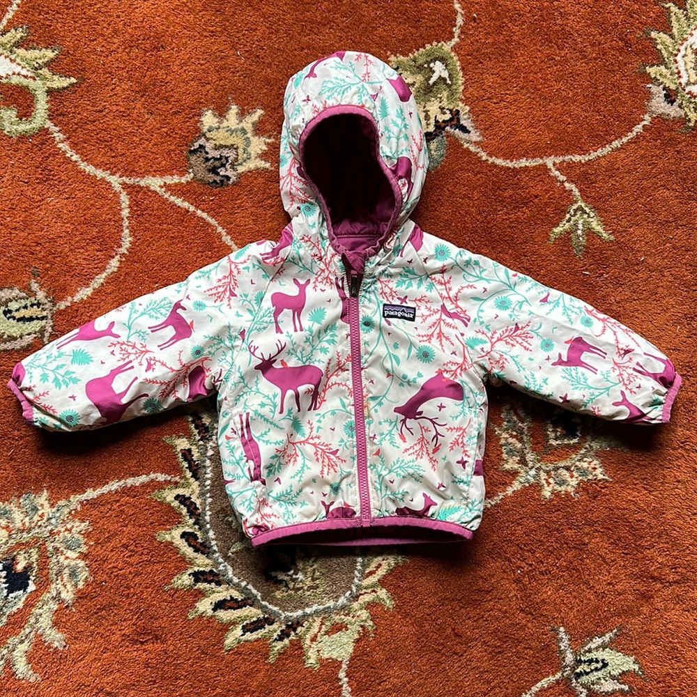 Patagonia Reversible Lightweight Winter Jacket 3-6m
